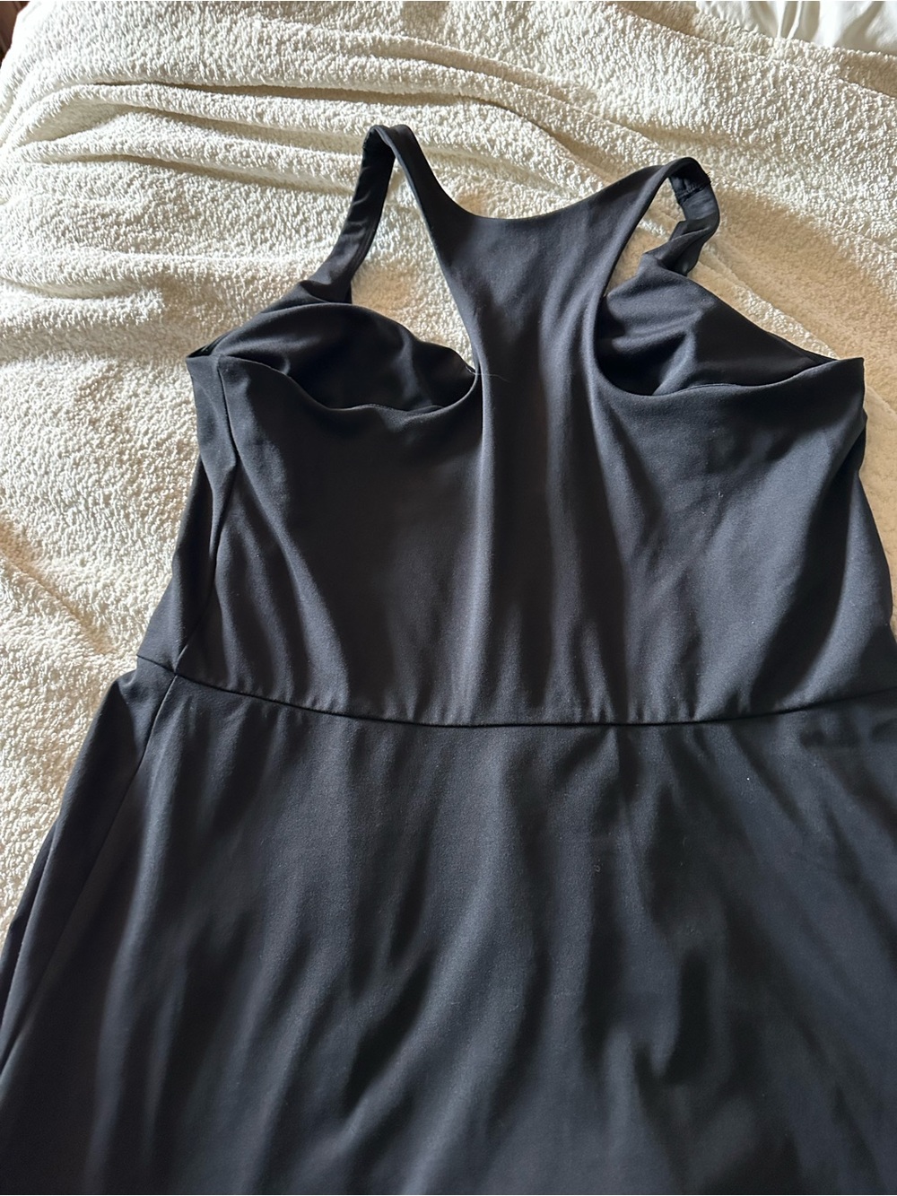 Black Razorback Fit & Flare Sport Dress - Picture 4 of 7